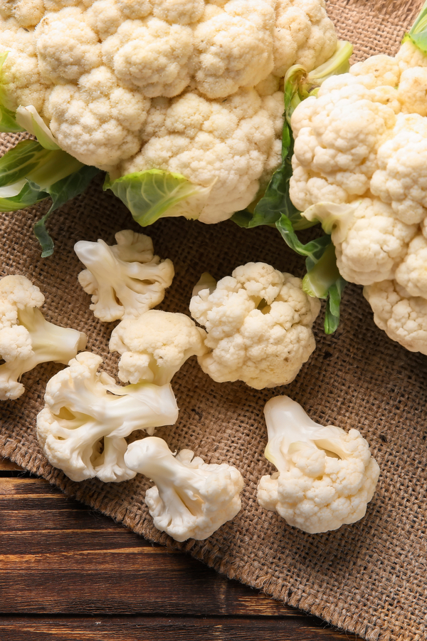 fresh cauliflower - secrets to growing cauliflower and keeping it bug free