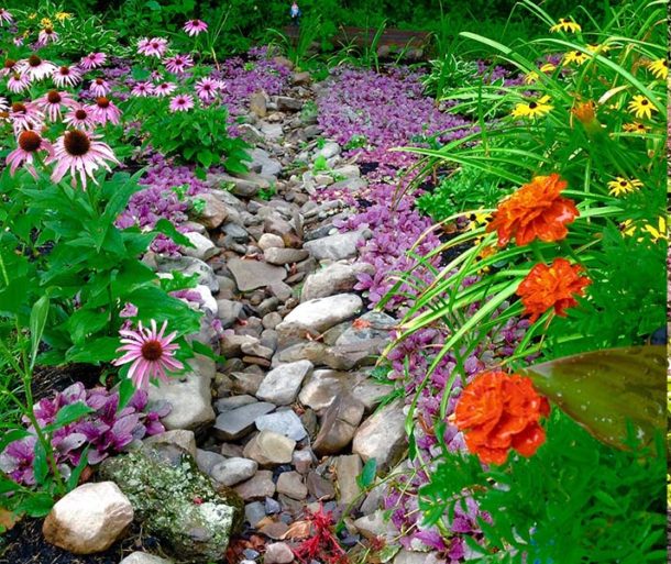 A Gorgeous New York Home Garden - Complete With A Zen Garden! - This Is