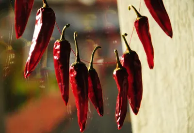 homemade hot pepper flakes