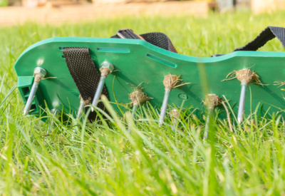 aerate lawns