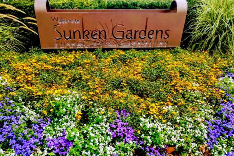 sunken gardens