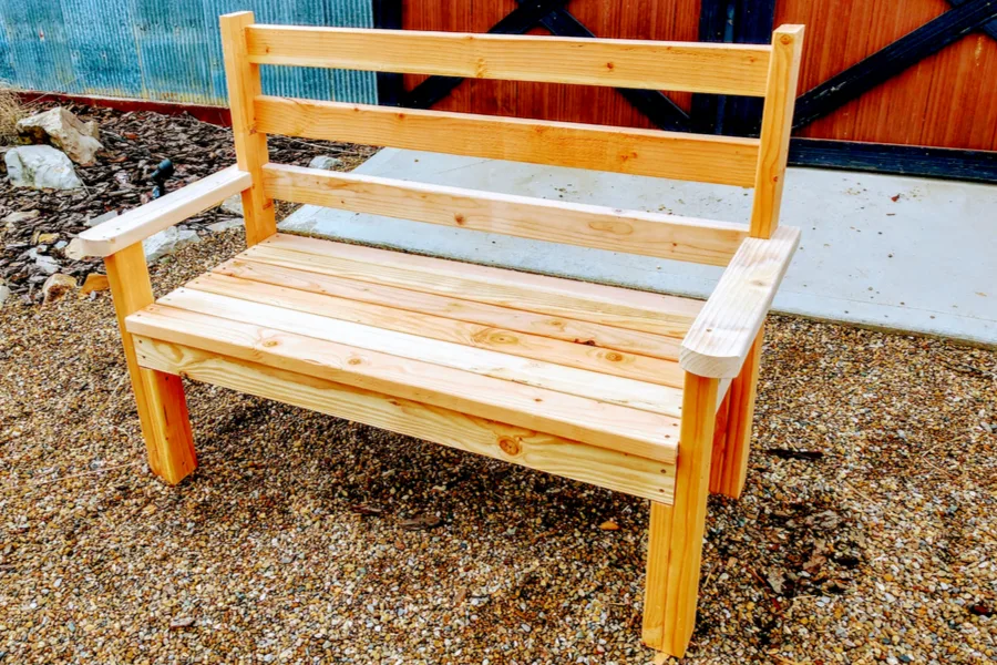 diy classic garden bench