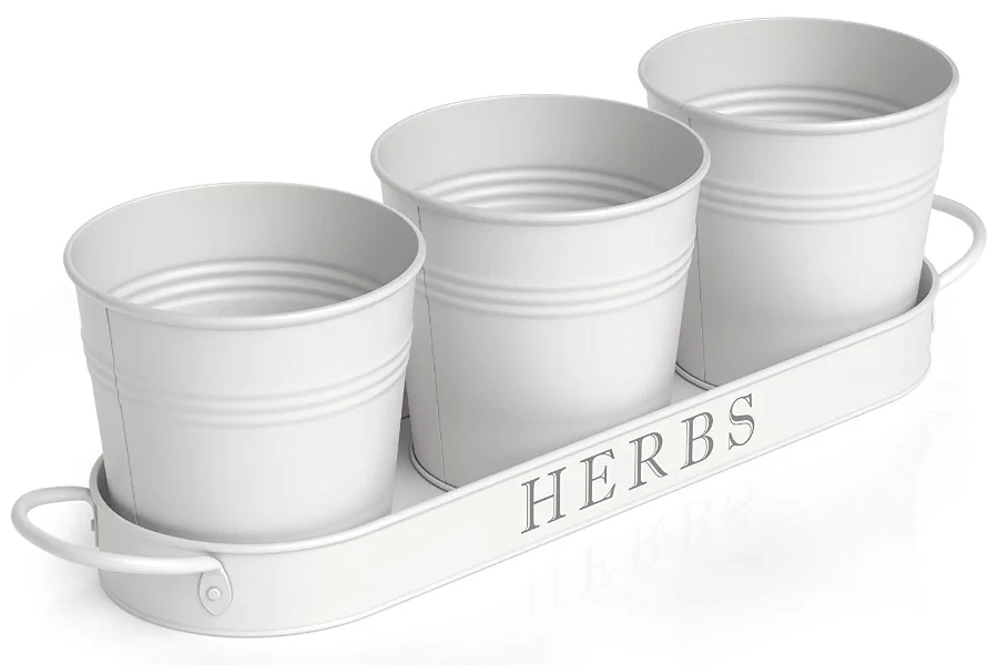 indoor herb pots