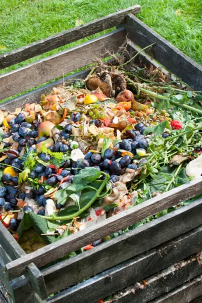 Heavy duty wooden compost bin