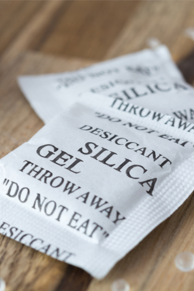 storing seeds - silica gel packets