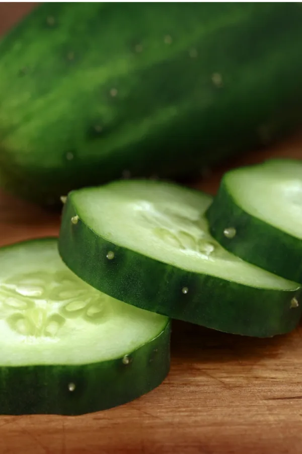 Cucumber Slices - How To Keep Bees Away