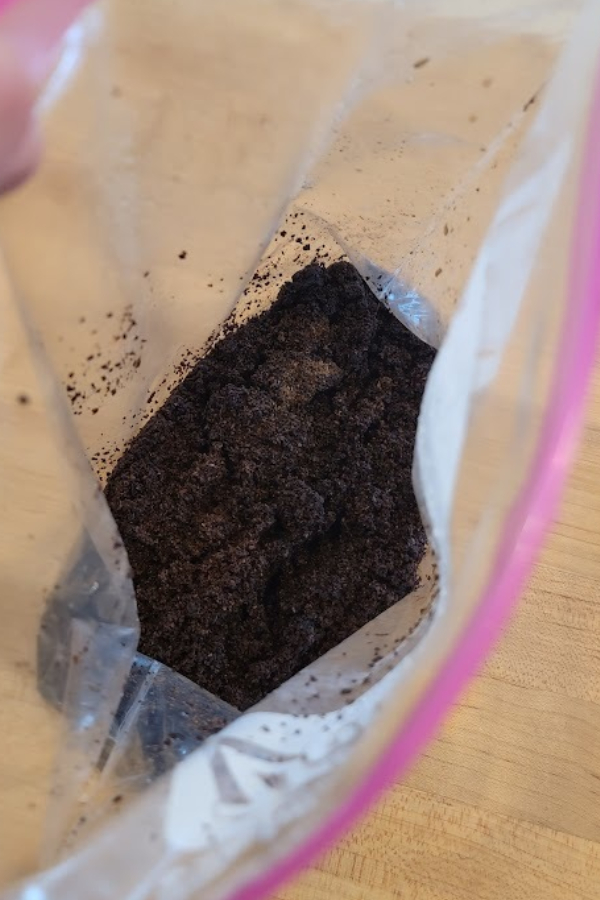 What are the consequences of putting coffee grounds