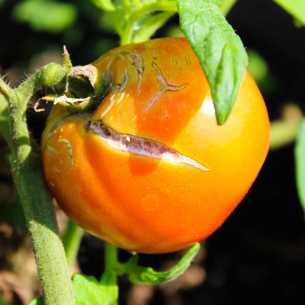 how to stop tomatoes from splitting and cracking