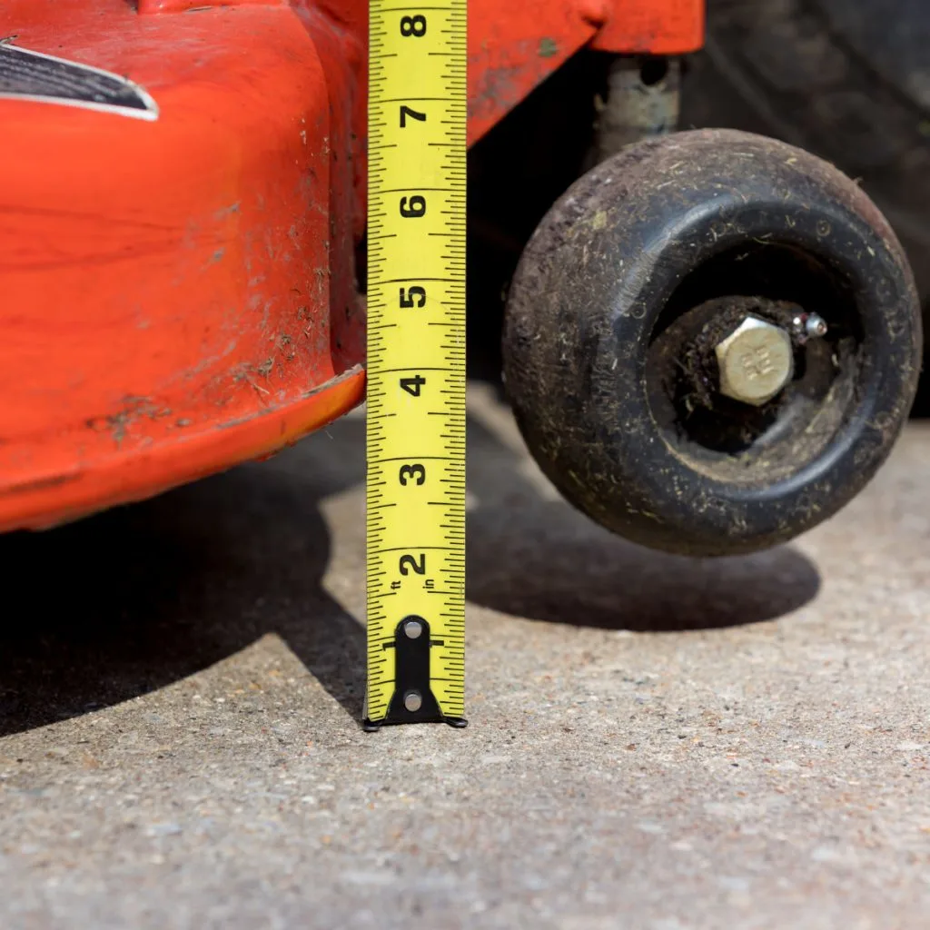 mow height