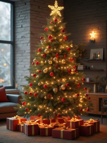 mistakes with live Christmas trees