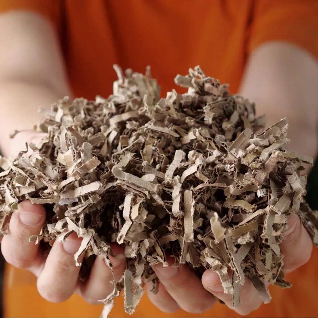 shredded materials