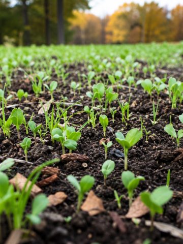 plant a fall cover crop in your garden