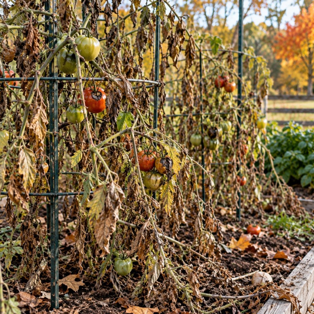 what to do with old tomato plants