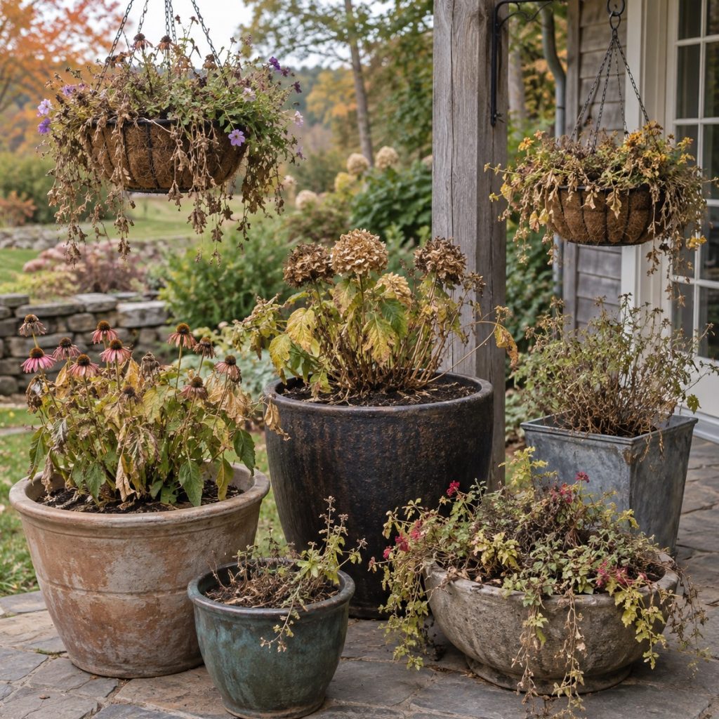save used potting soil