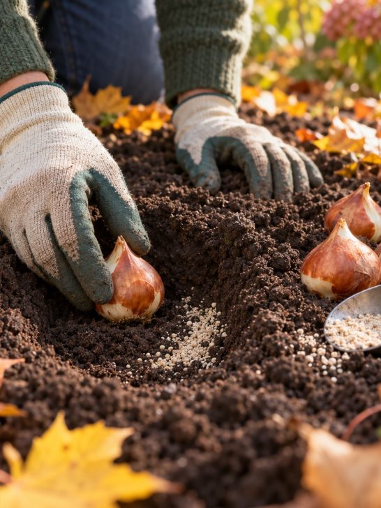planting tulips in the fall