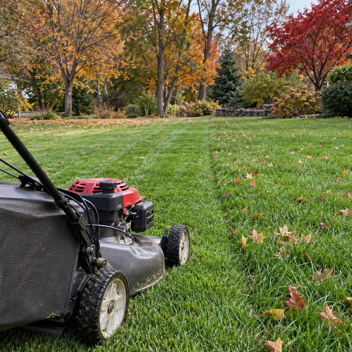 best things to do for a lawn in October
