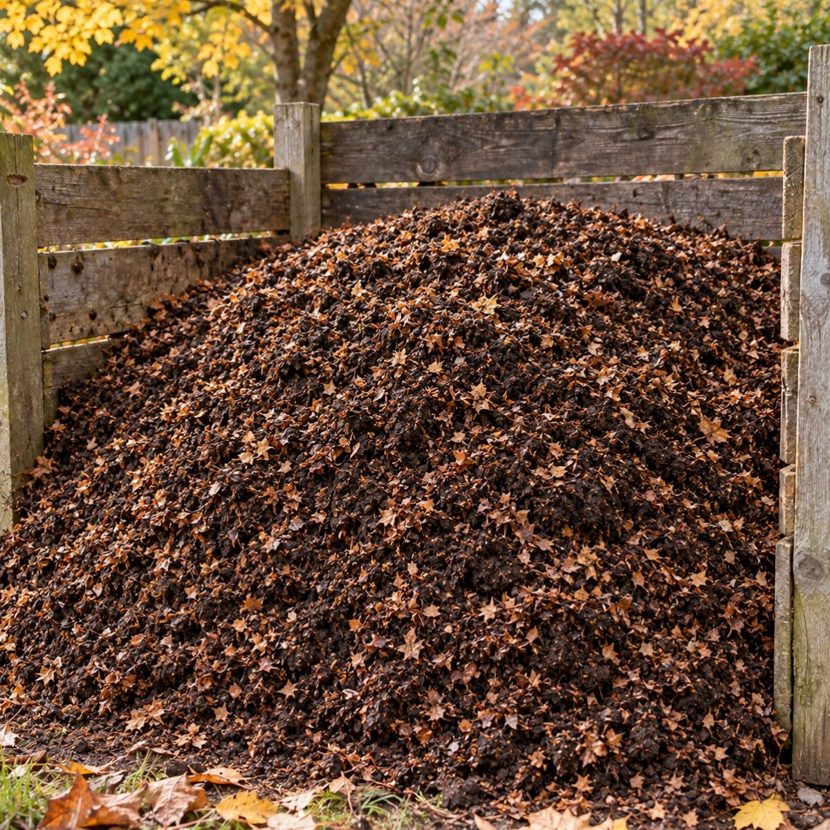 leaf compost fast