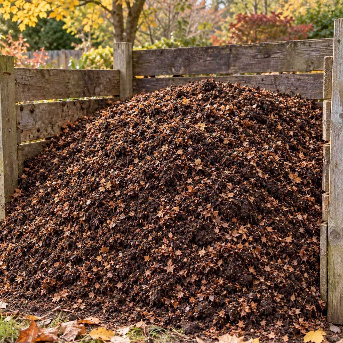 leaf compost fast